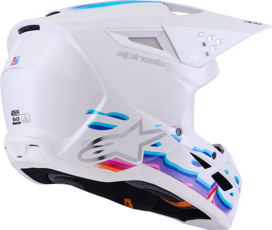 ALPINESTARS HELMET SM3 FORCE WHITE-GLOSS L 8301126-2180-L