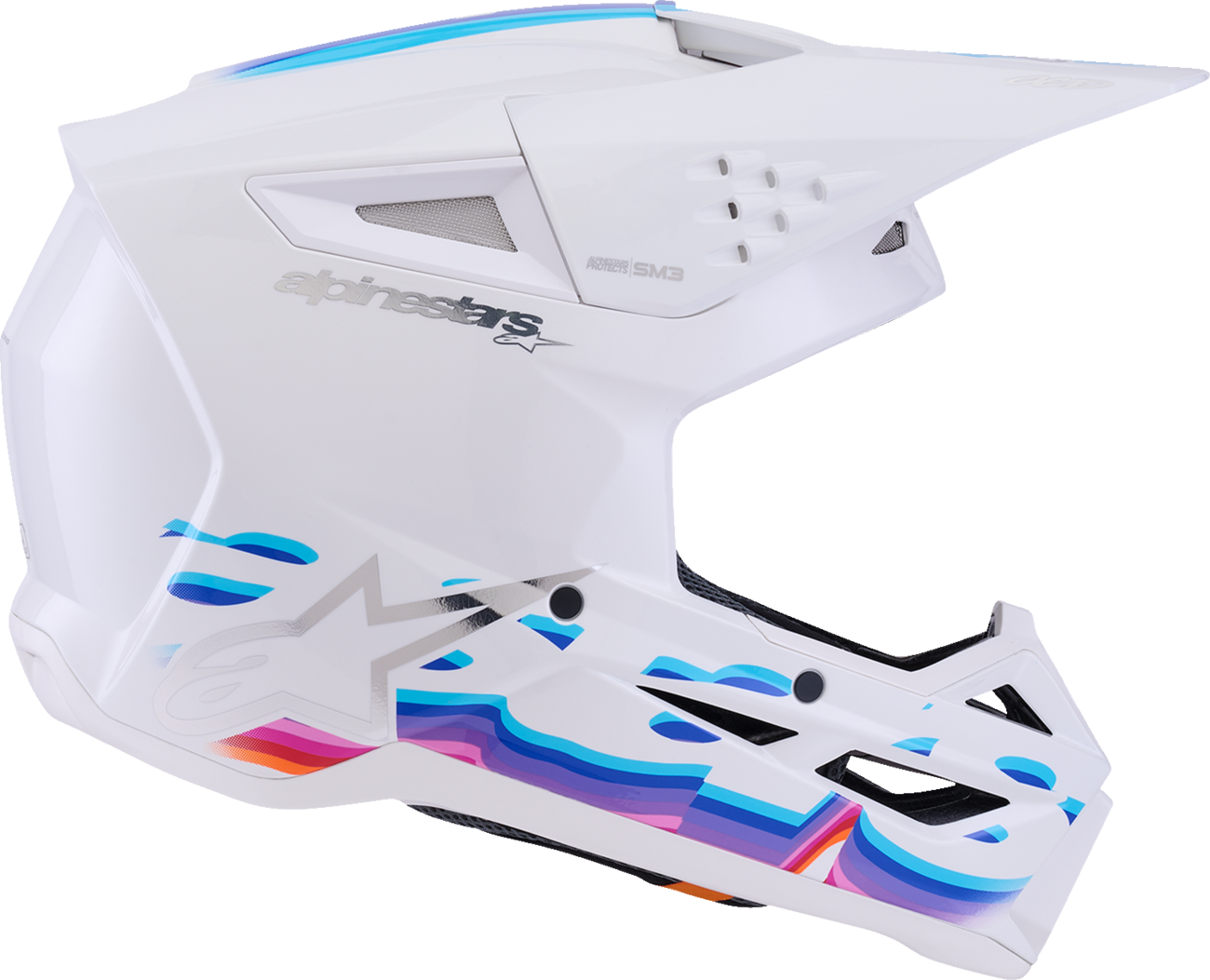 ALPINESTARS HELMET SM3 FORCE WHITE-GLOSS XL 8301126-2180-XL