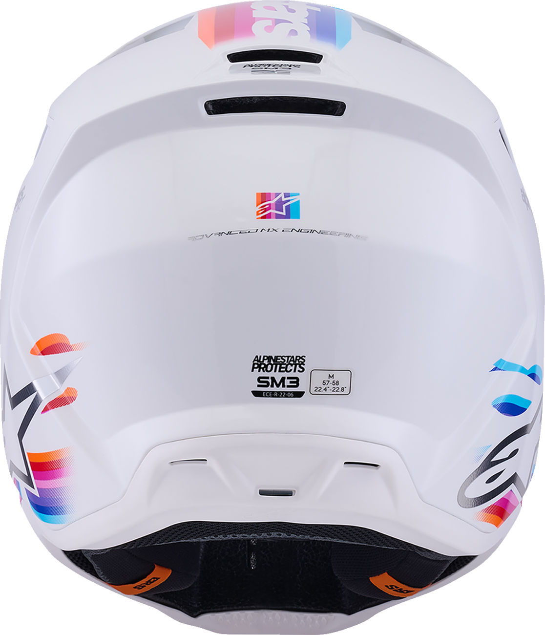 ALPINESTARS HELMET SM3 FORCE WHITE-GLOSS L 8301126-2180-L