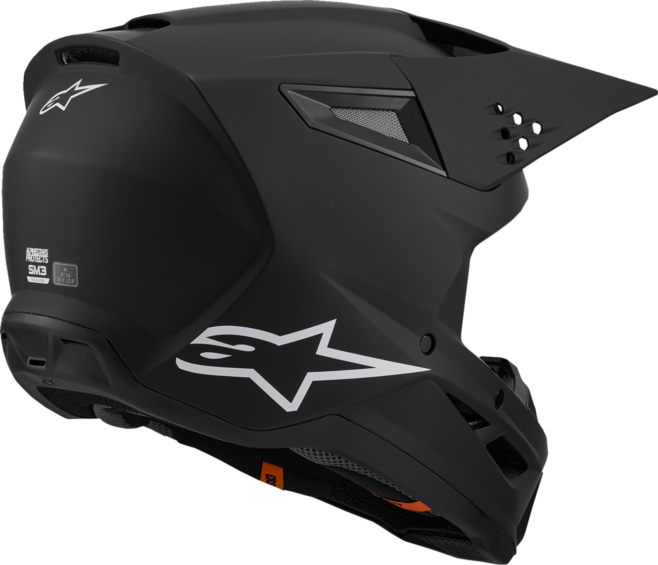 ALPINESTARS HELMET SM3 BLACK-MATT 2X 8300426-110-2X