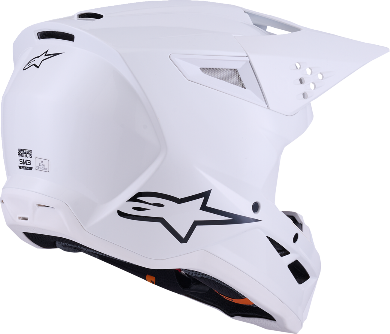 ALPINESTARS HELMET SM3 WHITE-GLOSS L 8300426-2180-L