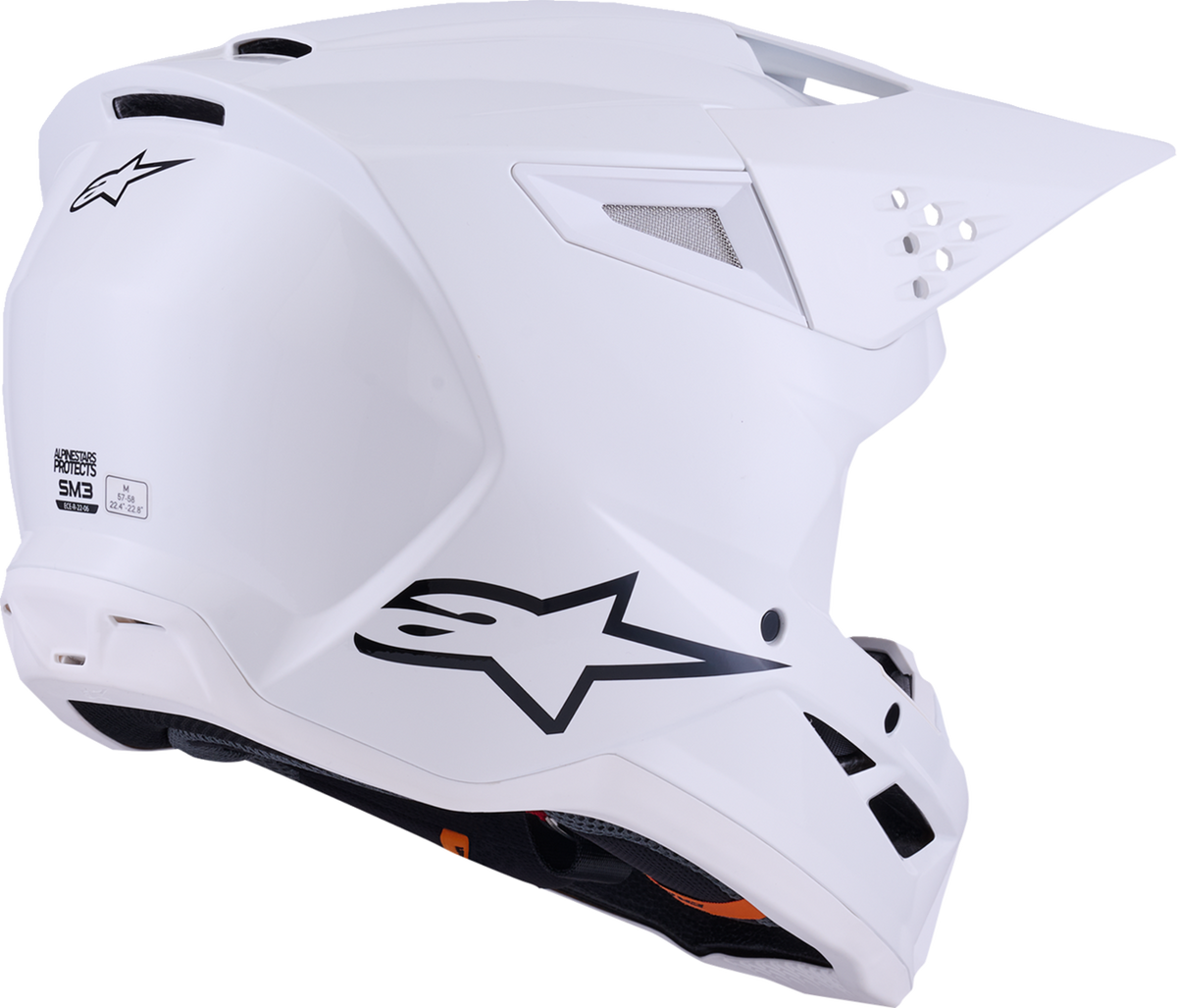 ALPINESTARS HELMET SM3 WHITE-GLOSS L 8300426-2180-L