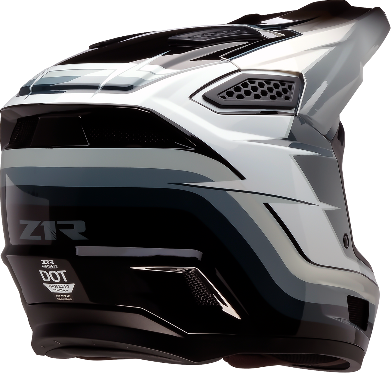 Z1R DIRT MAXX VORTEX BK/WH/GY MD 0110-9348