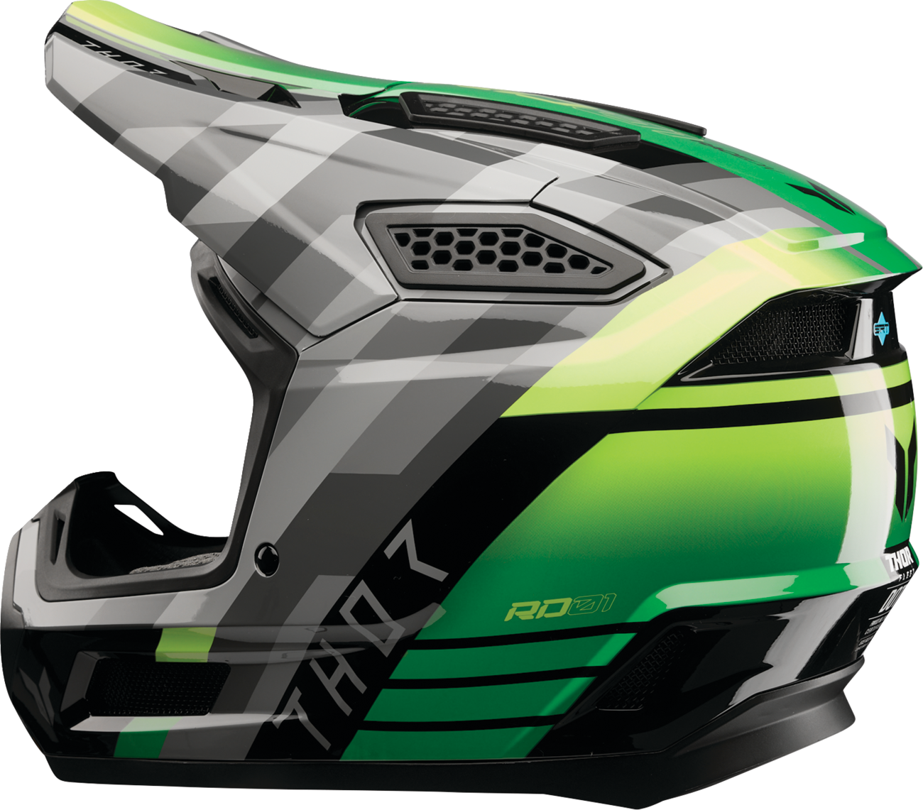THOR FLEET CAMBER BK/GN SM 0110-9400