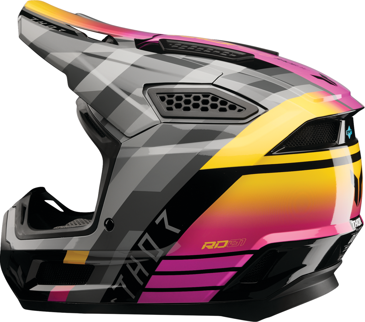 THOR FLEET CAMBER BK/MG SM* 0110-9406