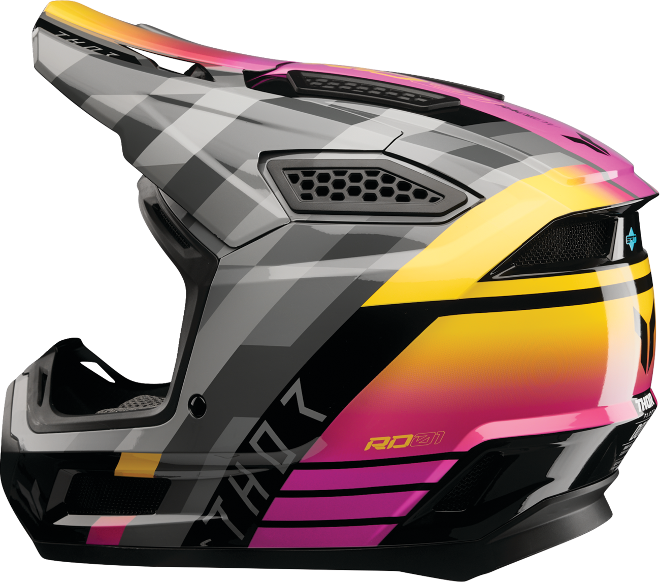 THOR FLEET CAMBER BK/MG XL 0110-9409