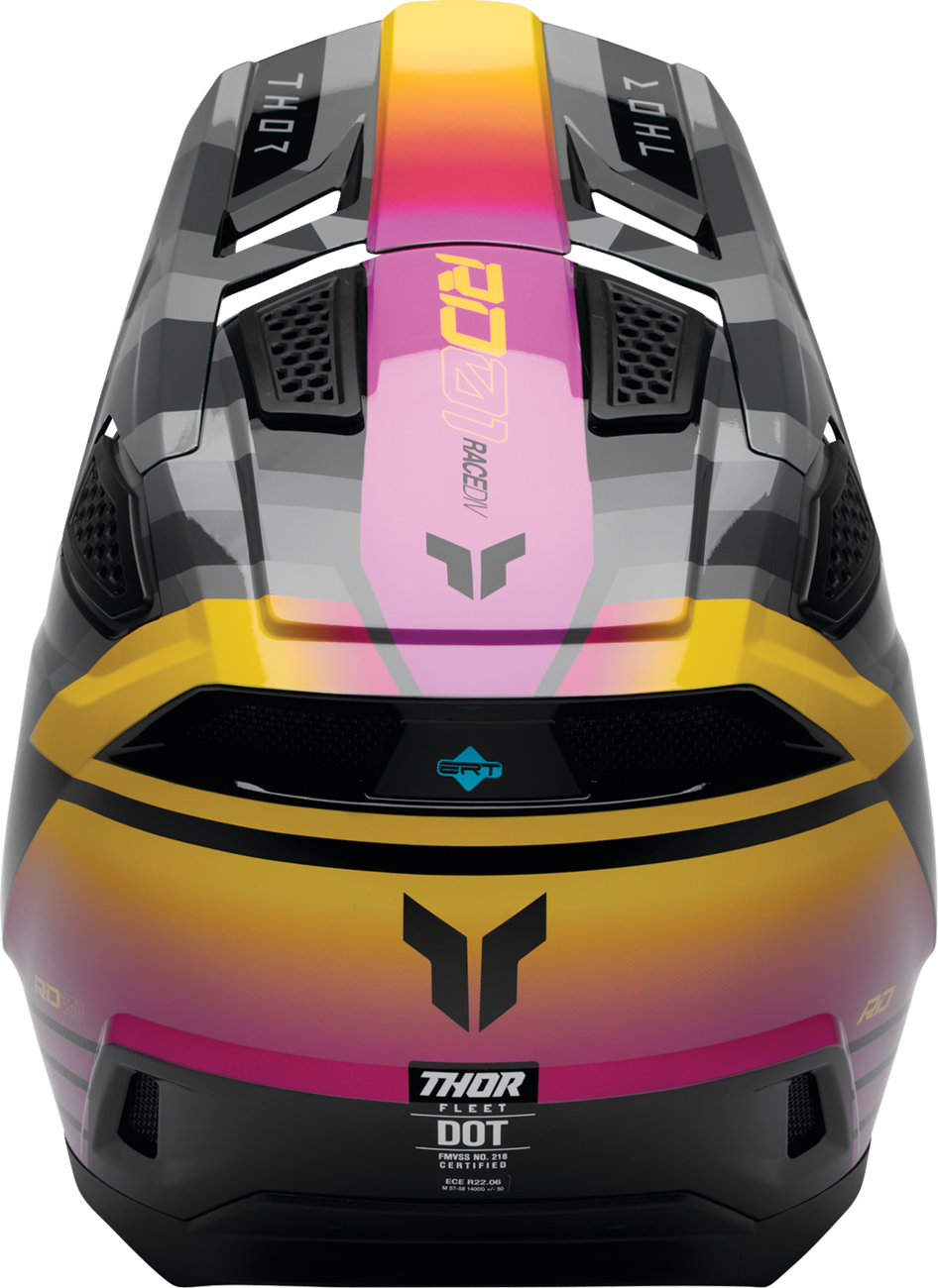 THOR FLEET CAMBER BK/MG LG 0110-9408