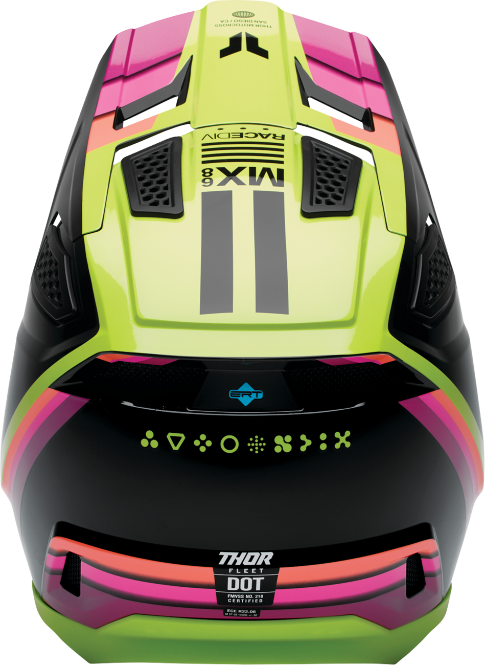 THOR FLEET DEFY BK/AC 2XL 0110-9428