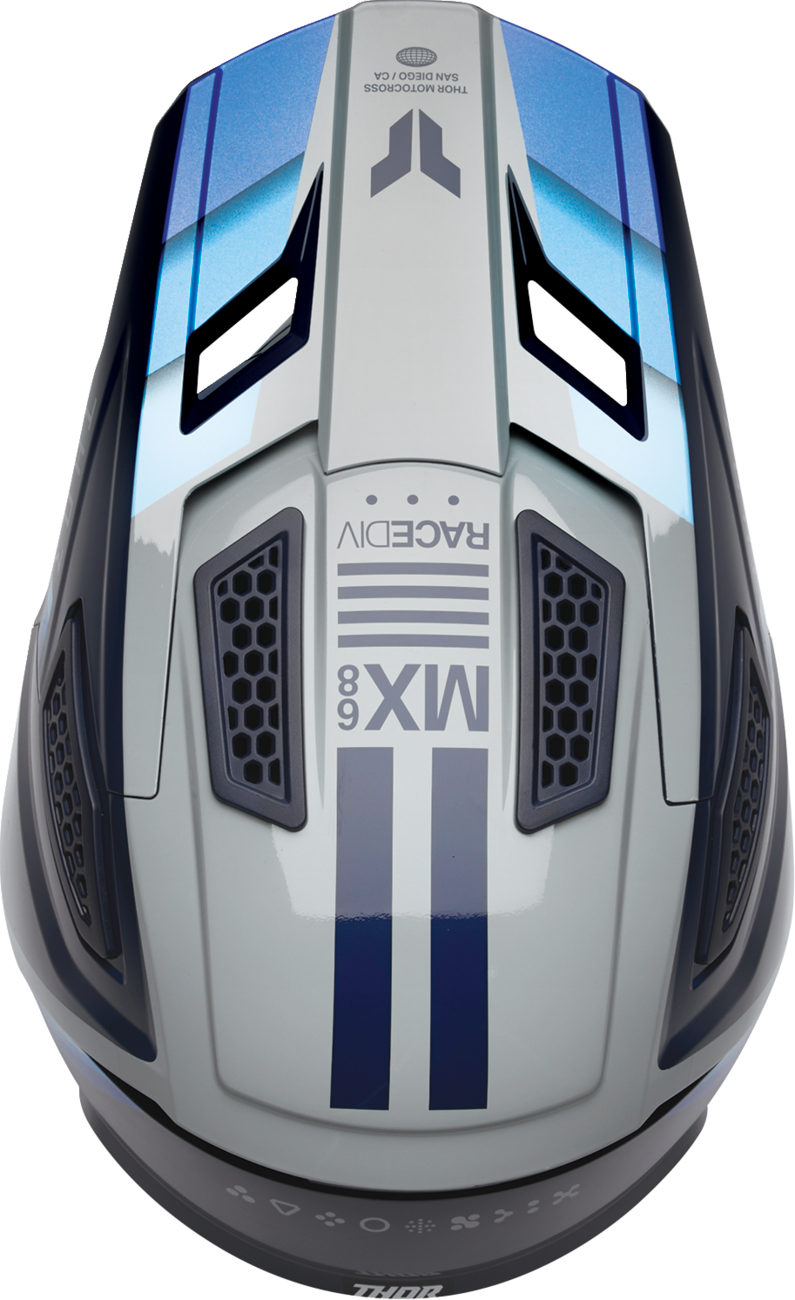 THOR FLEET DEFY BL/GY XL 0110-9439