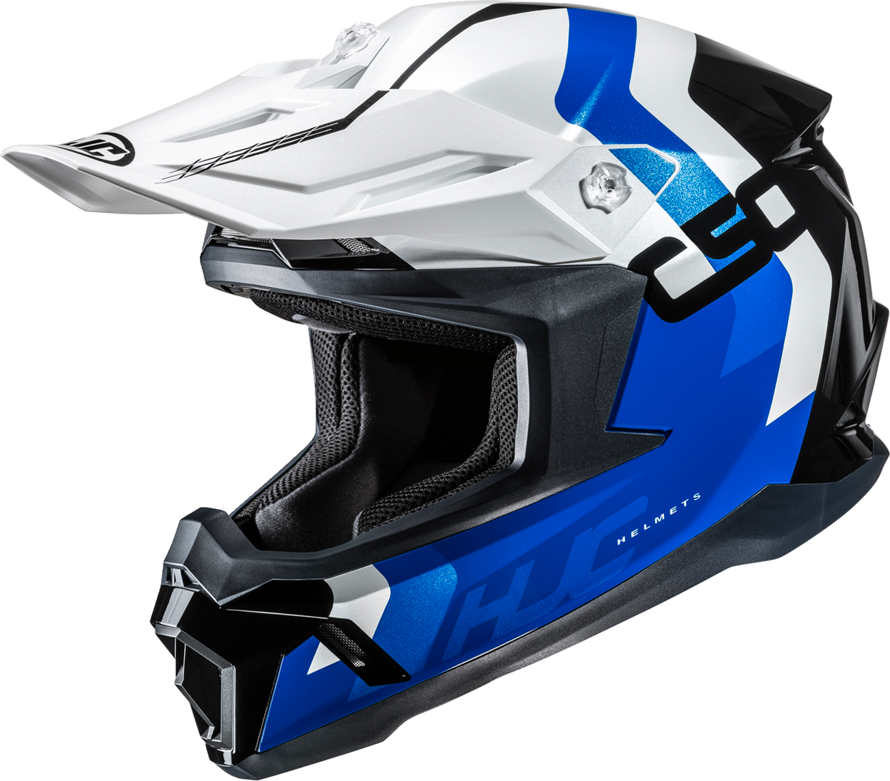 HJC C50 PRIMAL BK/BL SM MP46NEP4102V