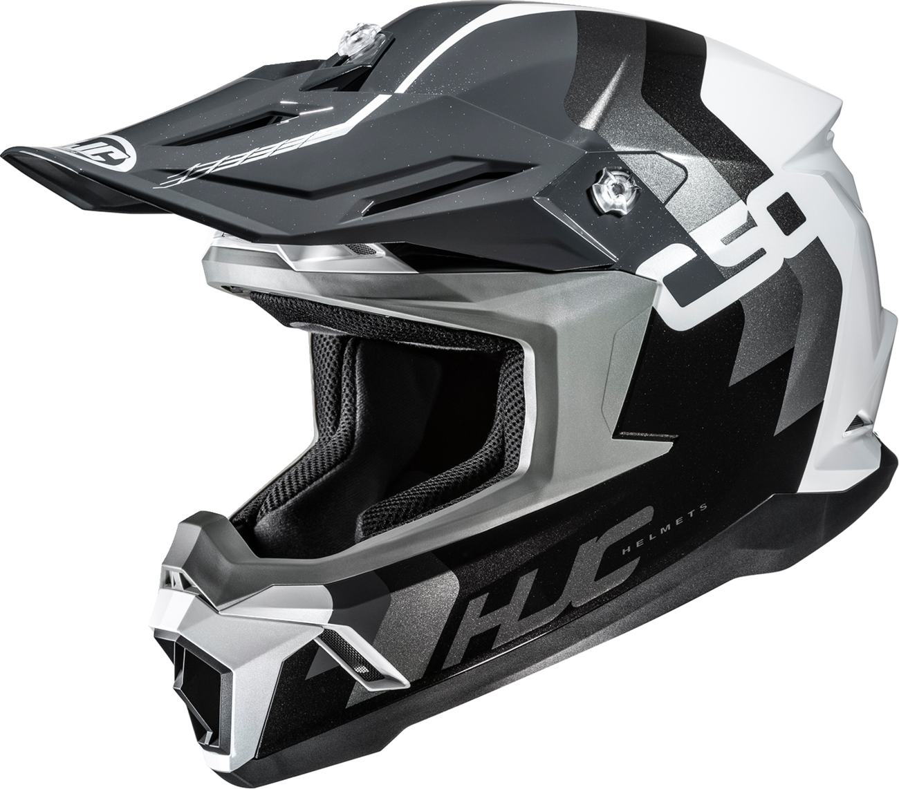 HJC C50 PRIMAL WH/BK 2XL MP46NEP8105V