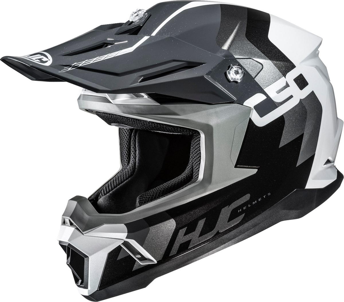 HJC C50 PRIMAL WH/BK XL MP46NEP7105V