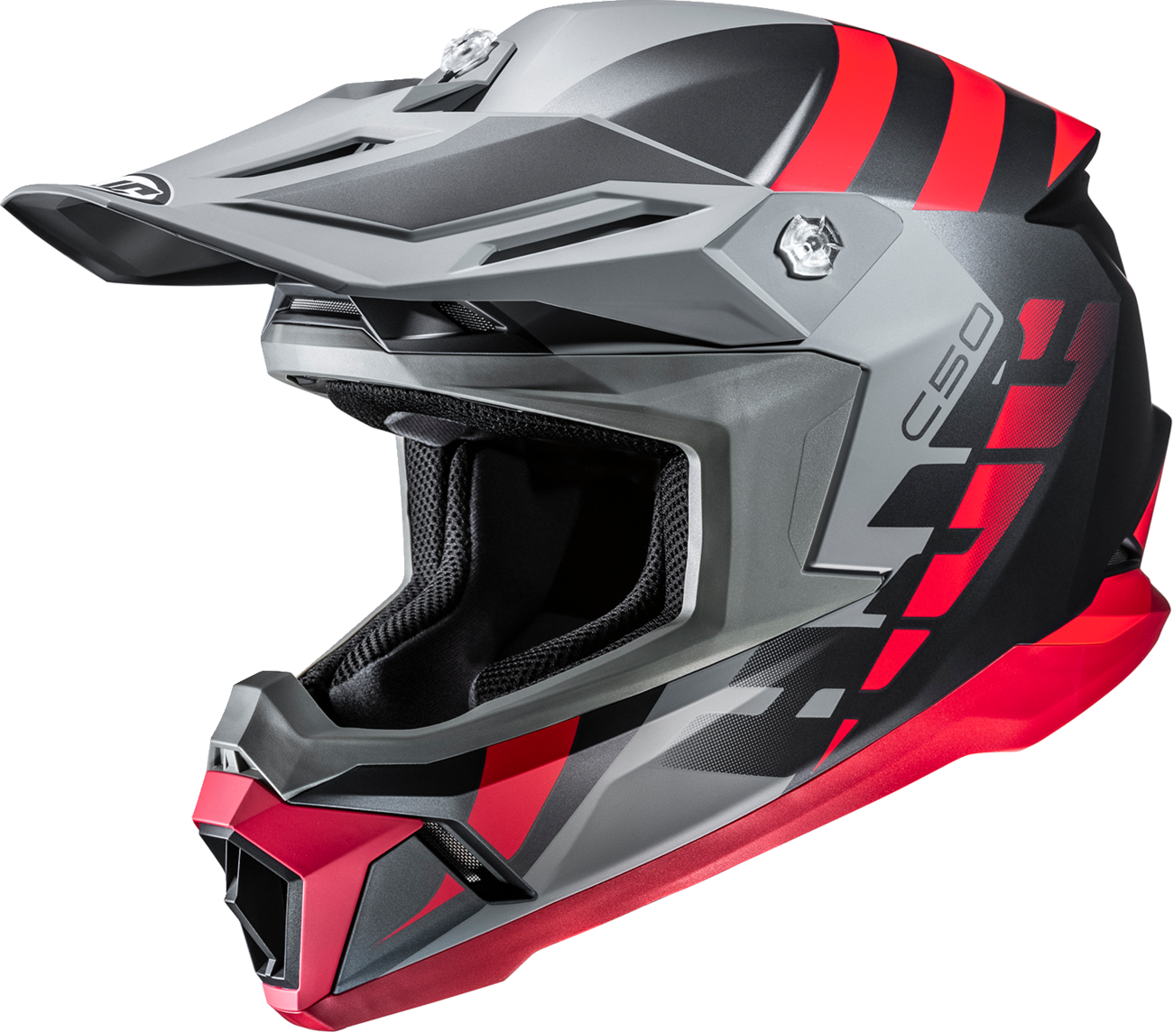 HJC C50 MIRAGE SF BK/RD MD MP46NEP52S1V