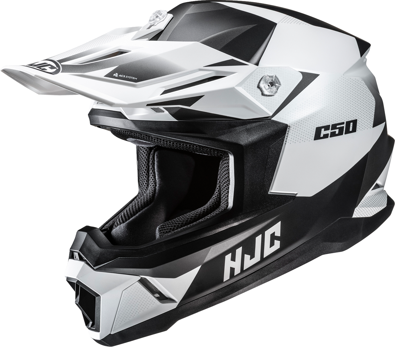 HJC C50 SLIDE SF WH/BK 2XL MP46NEP83S0V