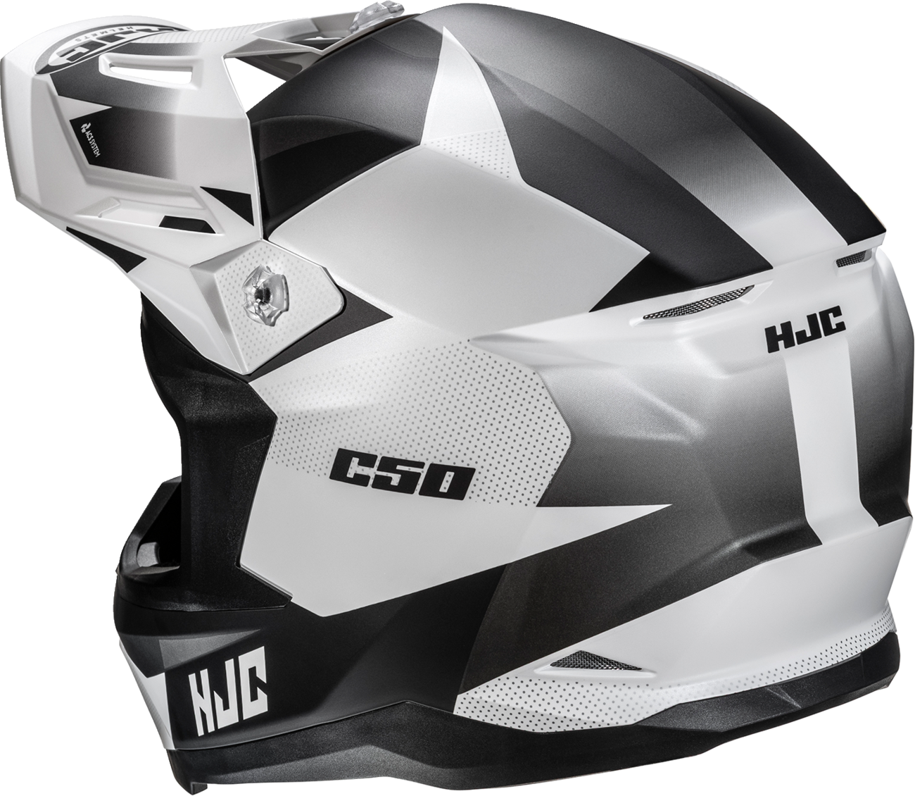 HJC C50 SLIDE SF WH/BK XL MP46NEP73S0V