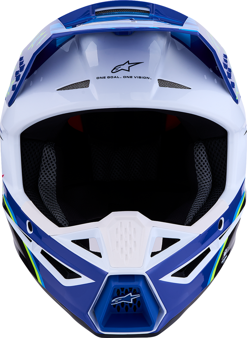 ALPINESTARS HELMET SM3 FALCON BLU/BLK/PNK L 8300827-7347-L