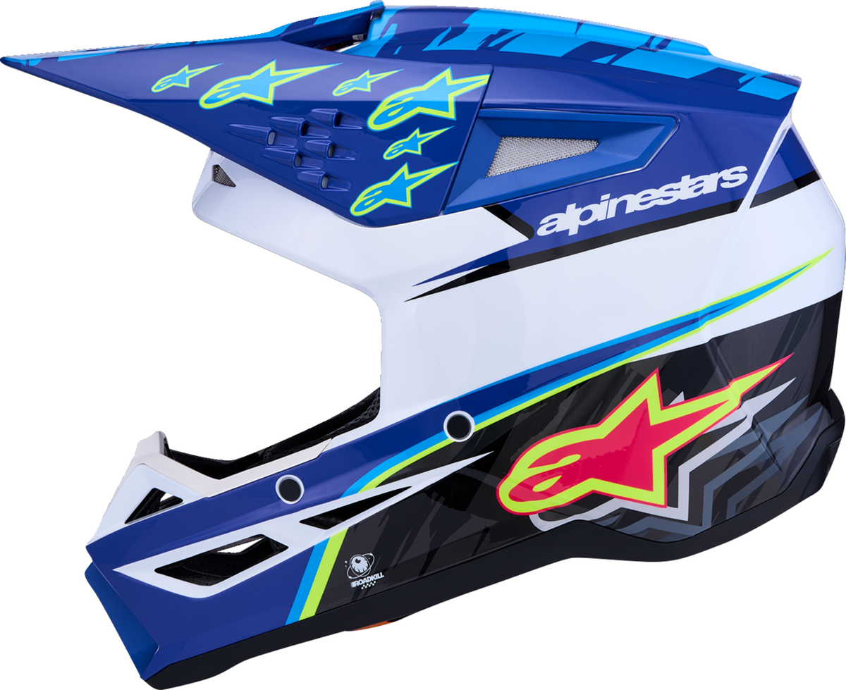 ALPINESTARS HELMET SM3 FALCON BLU/BLK/PNK L 8300827-7347-L