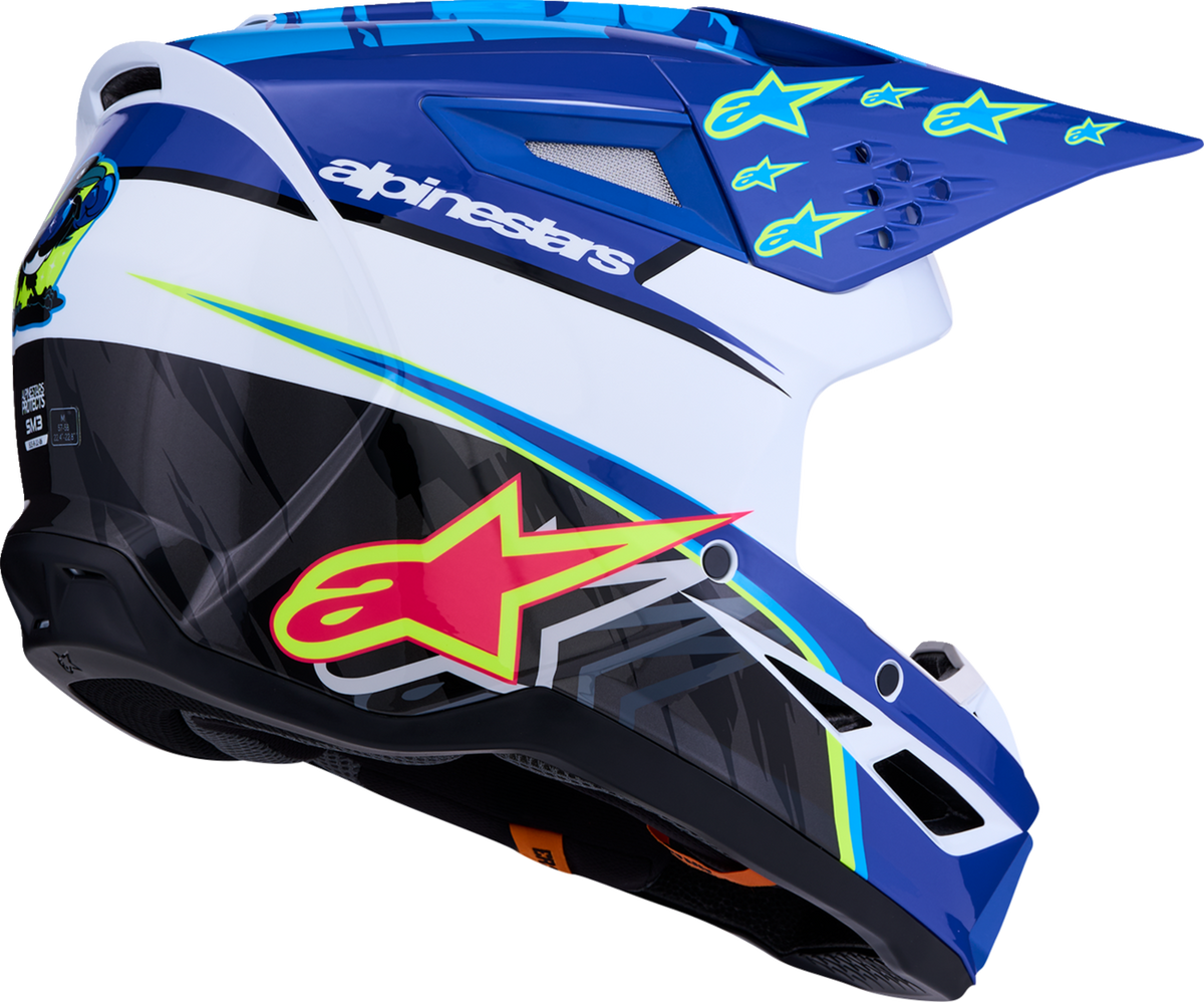 ALPINESTARS HELMET SM3 FALCON BLU/BLK/PNK XL 8300827-7347-XL