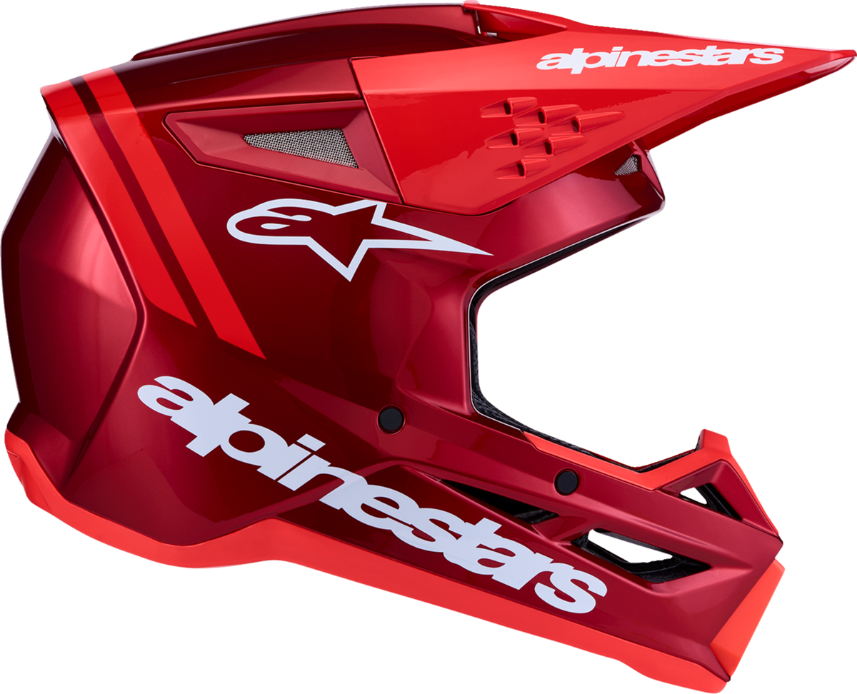 ALPINESTARS HELMET SM3 RADIUM RED/WHT L 8300726-3216-L