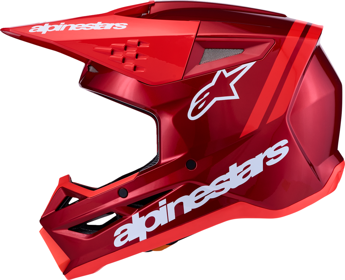 ALPINESTARS HELMET SM3 RADIUM RED/WHT L 8300726-3216-L