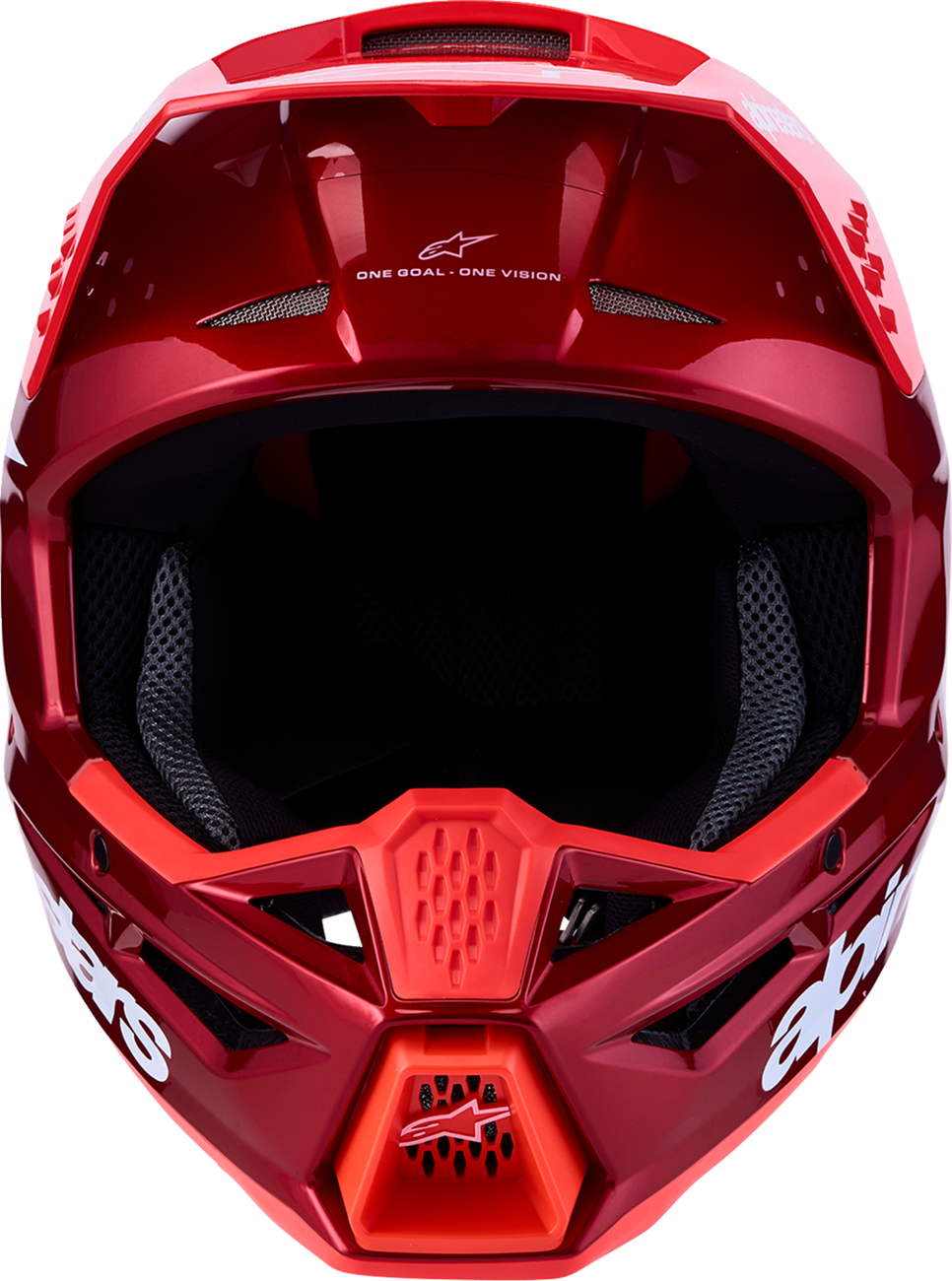 ALPINESTARS HELMET SM3 RADIUM RED/WHT L 8300726-3216-L