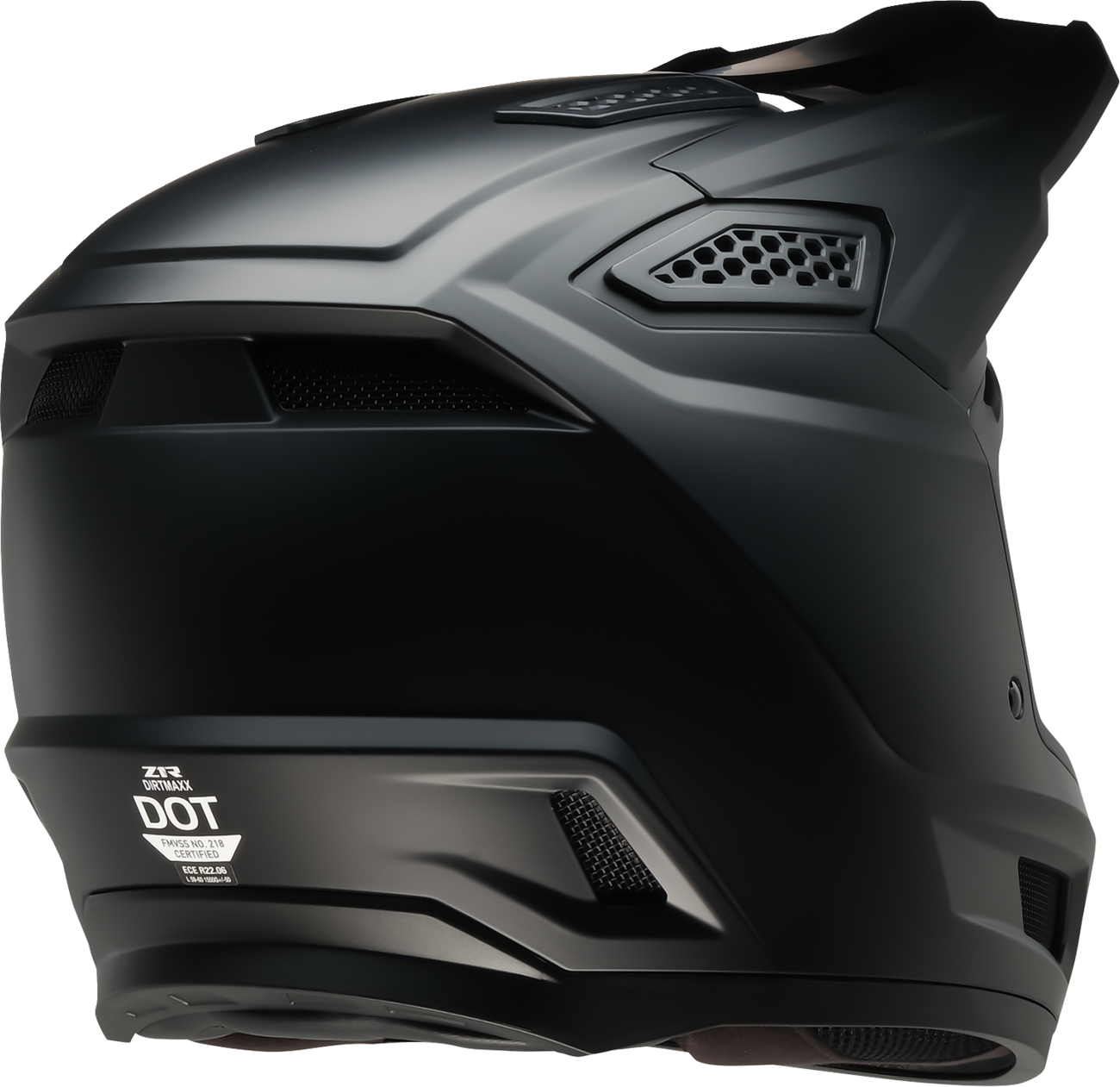Z1R DIRT MAXX MATTE BLACK SM 0110-9934