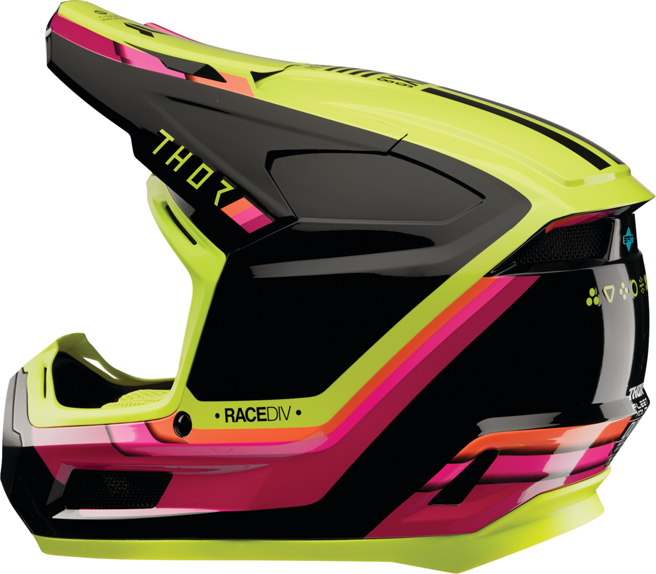 THOR FLEET YTH DEFY BK/AC MD 0111-1760