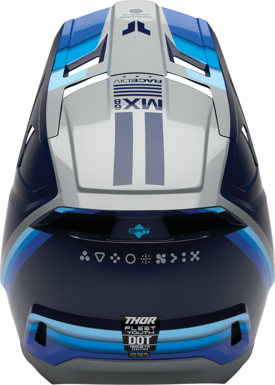 THOR FLEET YTH DEFY BL/GY LG 0111-1764
