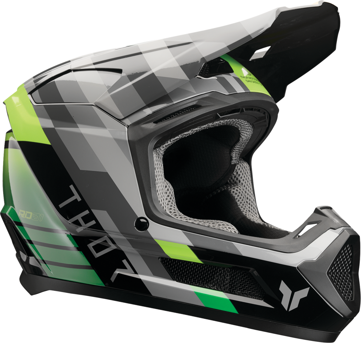 THOR FLEET YTH CAMBER BK/GN LG* 0111-1770