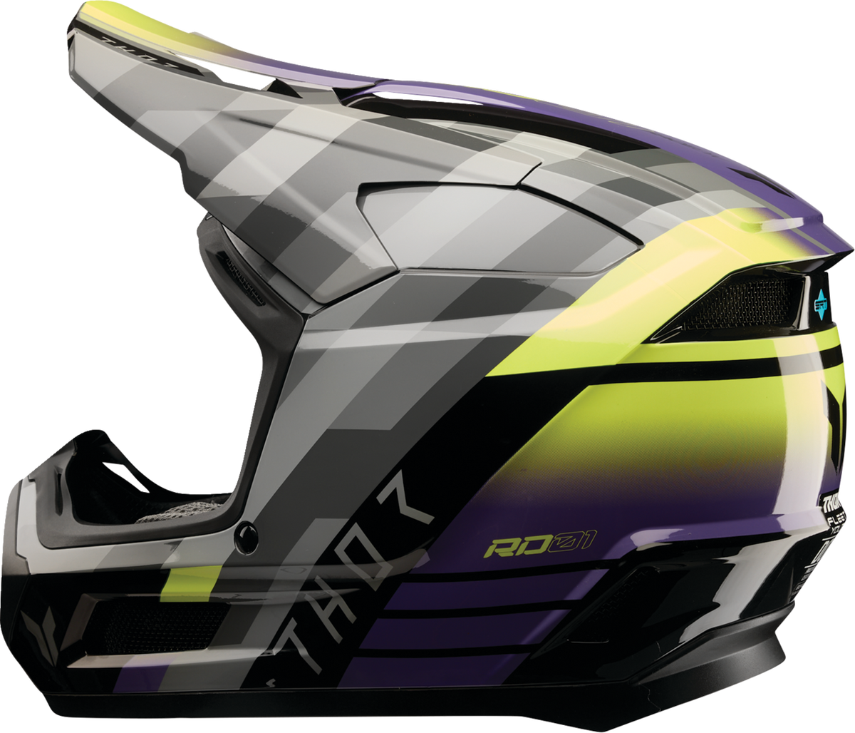 THOR FLEET YTH CAMBER BK/PU LG* 0111-1773