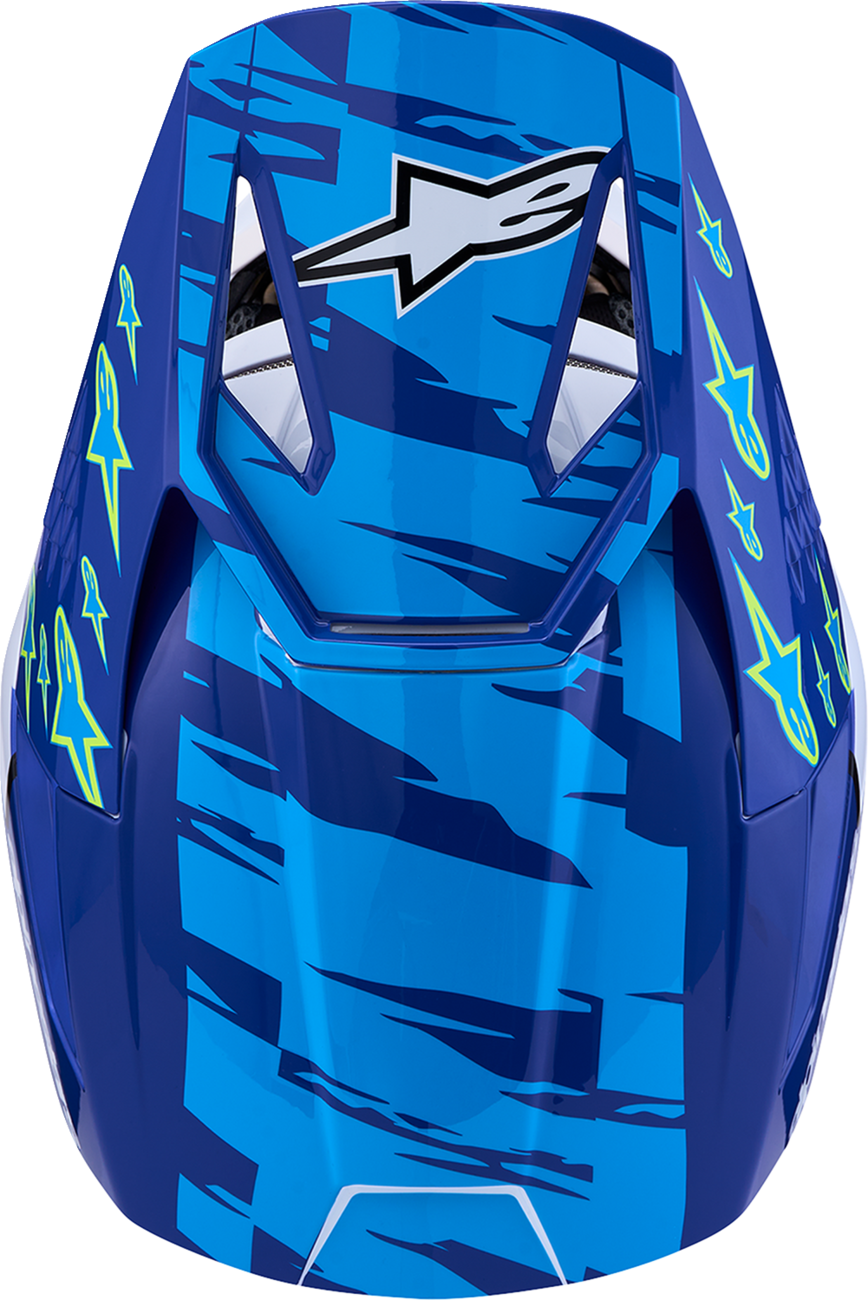 ALPINESTARS HELMET YTH SM3 FALCON BL/BK/PK YL 8301227-7347-YL