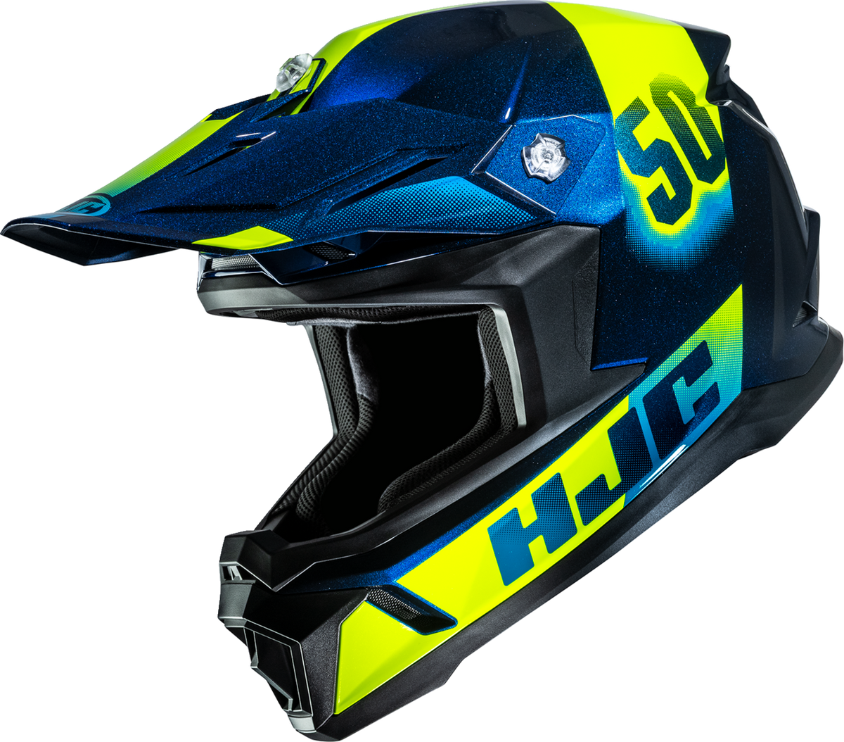 HJC Y50 DASH BL/YL (MC-2) SM MP47NEPE002V