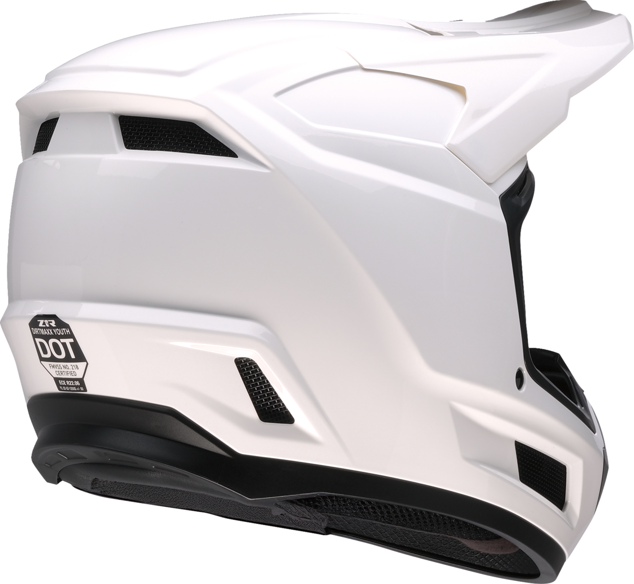Z1R DIRT MAXX YTH WHITE MD 0111-1876