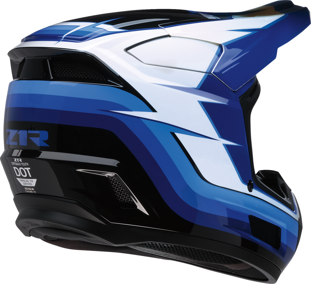 Z1R DIRT MAXX YTH VORTEX BL/WH MD 0111-1879