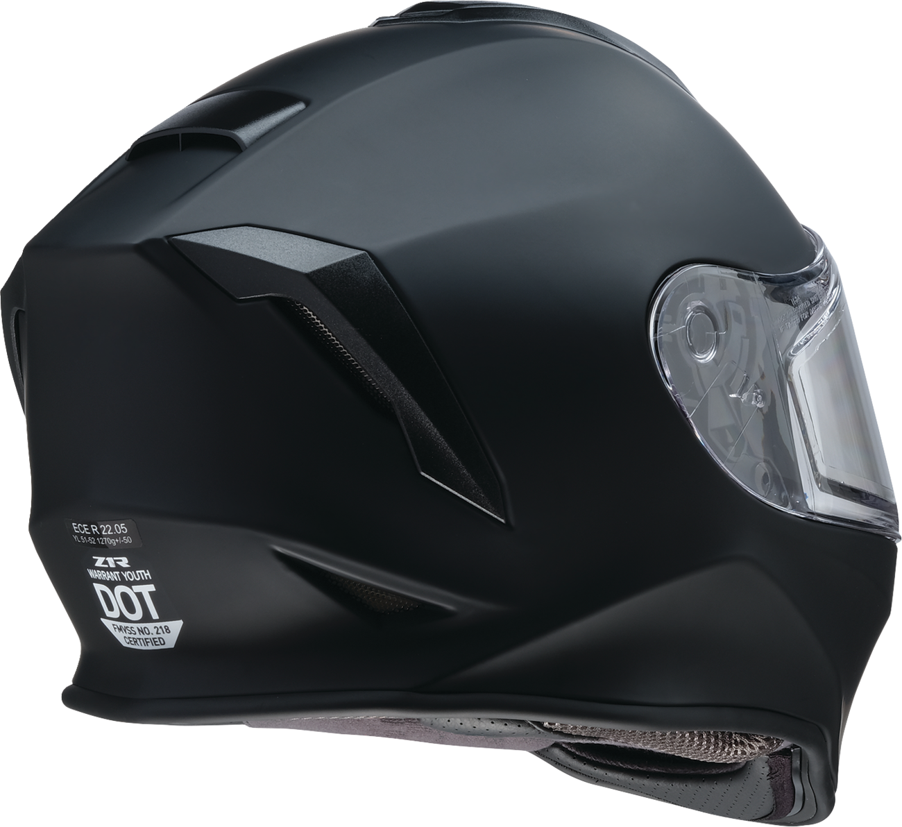Z1R WARRANT YTH DL FLAT BLACK SM 0122-0144