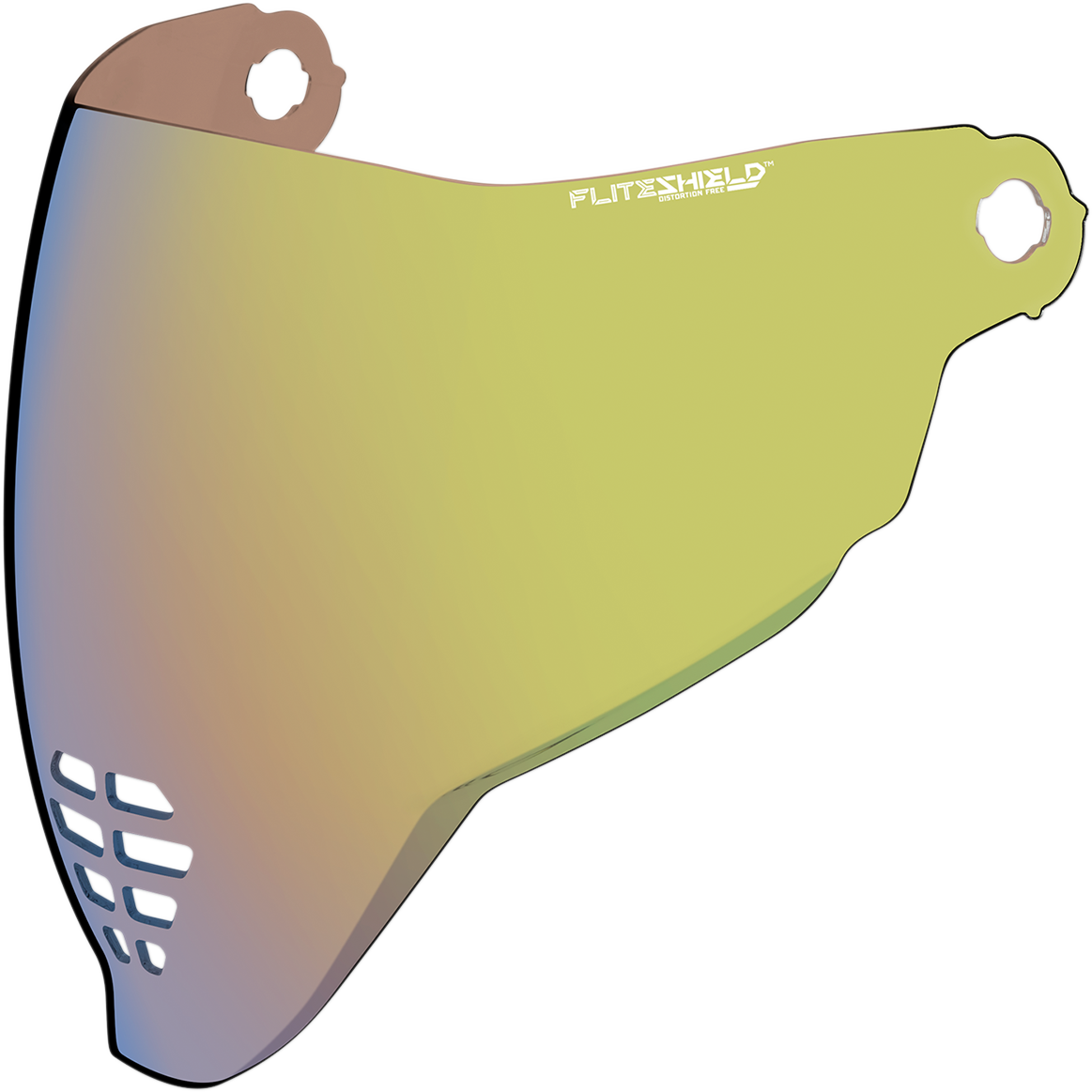ICON AFLT SHIELD RST GOLD 0130-0782
