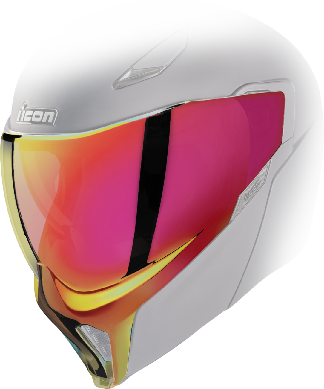 ICON THRESHOLD SHIELD CALYPSO RED 0130-1466