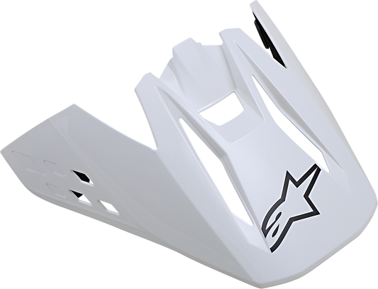 ALPINESTARS VISOR S-M5 SOLID GLOSS WT 8983021-2180