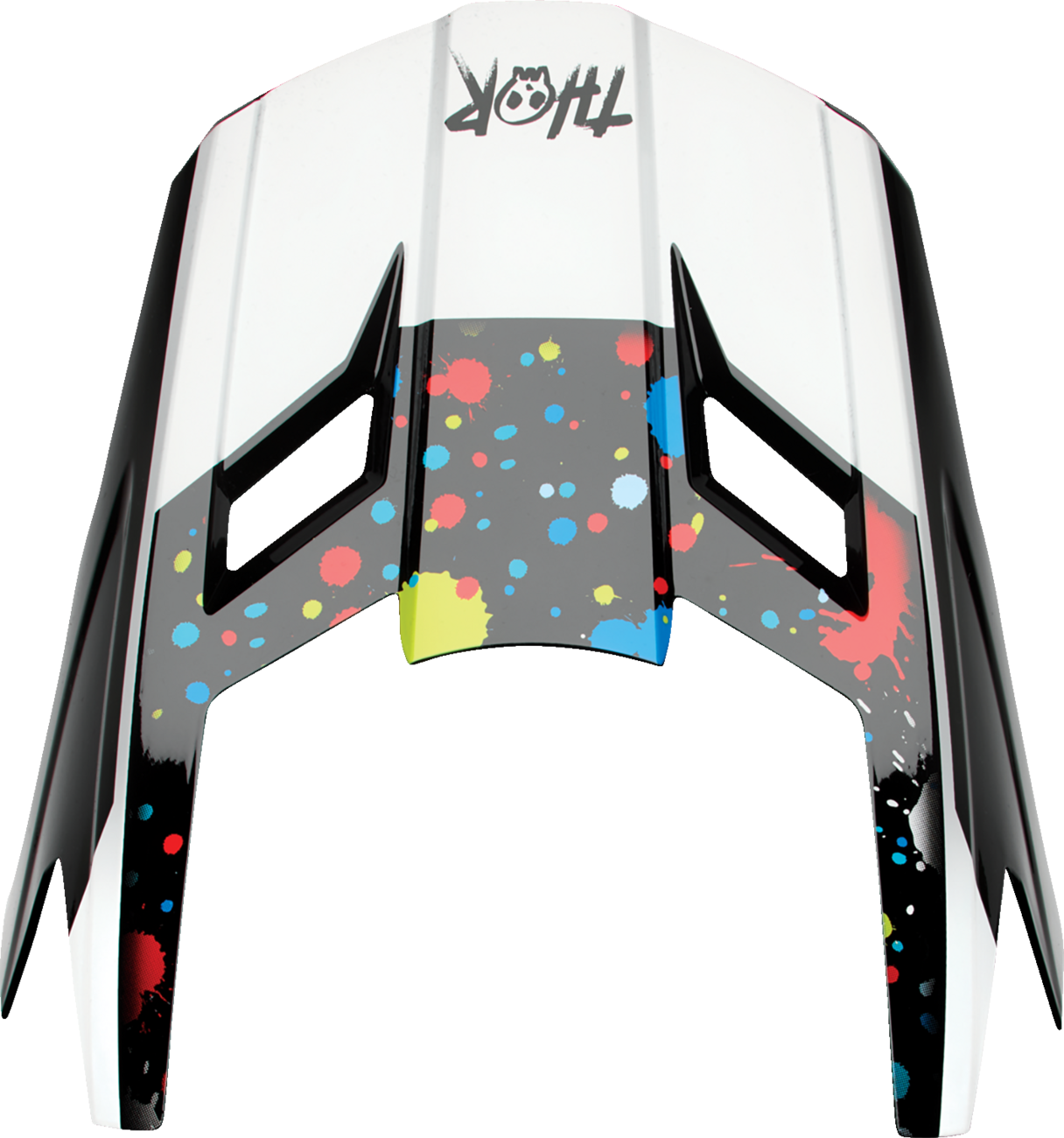 THOR FLEET YTH VISOR SPLAT BLACK 0132-1868