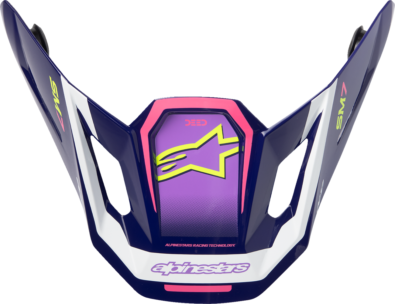 ALPINESTARS VISOR SM7 DEED PURPLE/PINK 8981326-3142