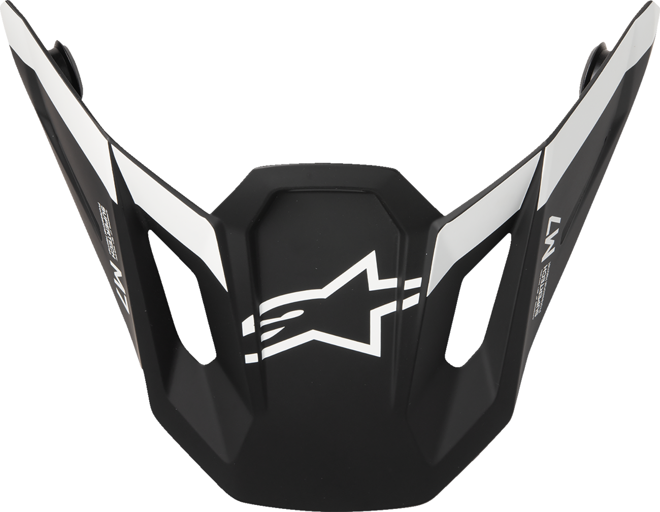 ALPINESTARS VISOR SM7 DASHER BLK/WHT 8981226-1121