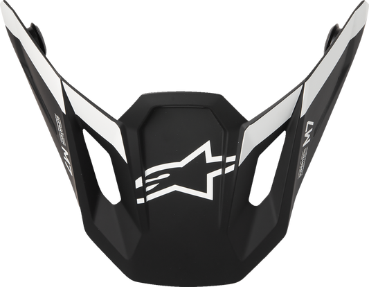 ALPINESTARS VISOR SM7 DASHER BLK/WHT 8981226-1121