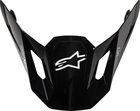 ALPINESTARS VISOR SM7 BLACK-GLOSS 8980826-1180