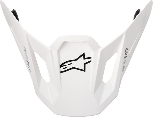ALPINESTARS VISOR SM7 WHITE-GLOSS 8980826-2180