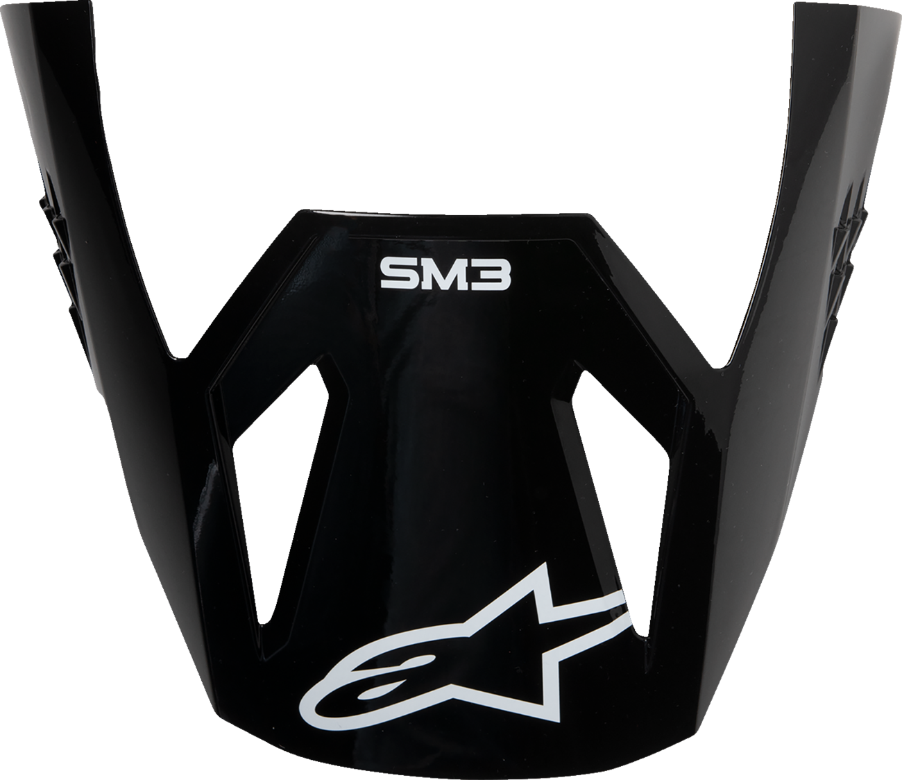 ALPINESTARS VISOR SM3 BLACK-GLOSS 8980326-1180