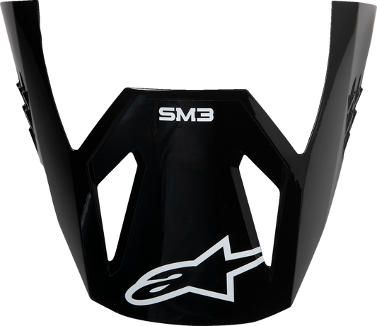 ALPINESTARS VISOR SM3 BLACK-GLOSS 8980326-1180