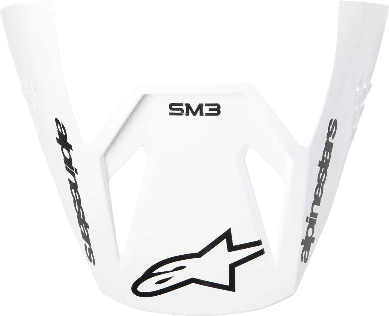 ALPINESTARS VISOR SM3 WHITE-GLOSS 8980326-2180