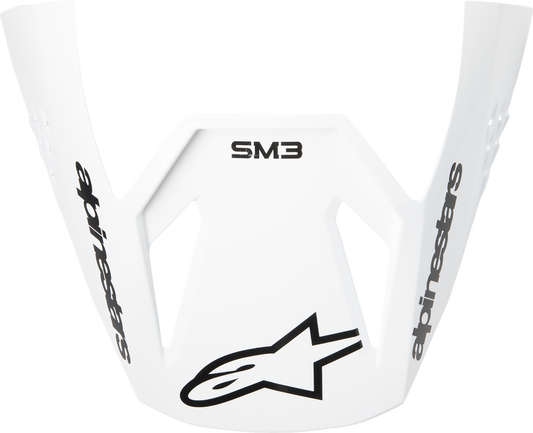 ALPINESTARS VISOR SM3 WHITE-GLOSS 8980326-2180