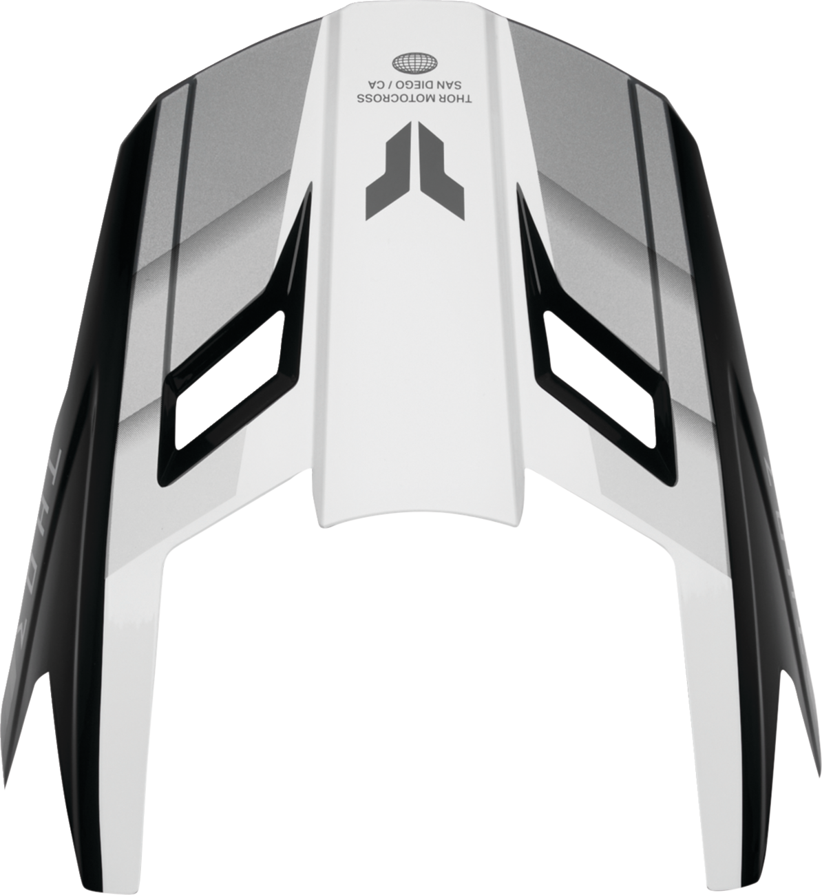 THOR FLEET VISOR KIT DEFY BK/WH XS-MD 0132-1985