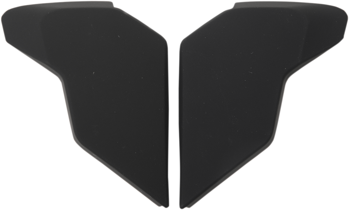 ICON AFLT SIDEPLATE RUB BLACK 0133-1036